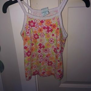 Floral crop top